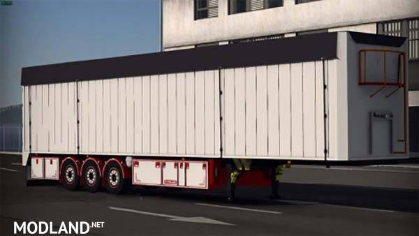 Chereau Bodex Trailer Red