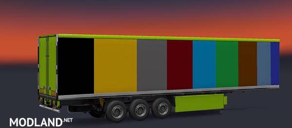 Coloured Trailer Skin