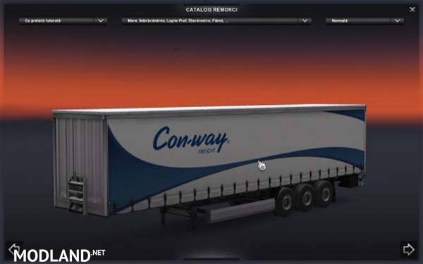 Con-Way profiliner trailer