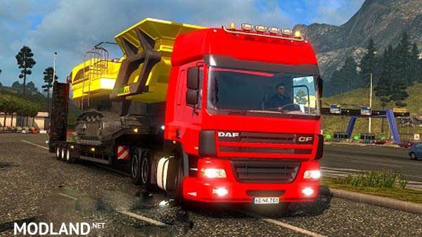 DAF CF + Trailer