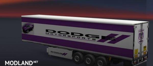 DC Dodge Challenger Trailer Skin