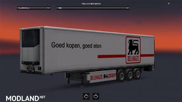 Delhiaze trailer skin