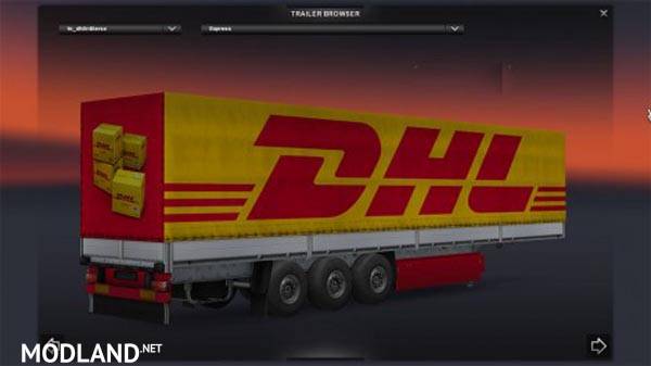 DHL Schmitz trailer