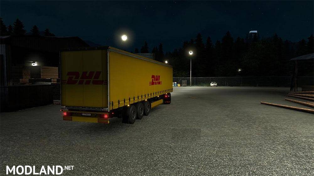 DHL TRAILER + 6 NEW CARGOES