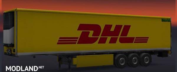 DHL Trailer Skin