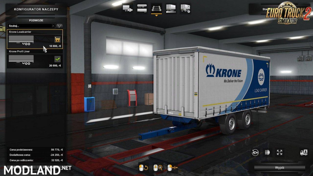 DLC Krone BDF addon for DAF XF 105 By Vad&k 1.32.x