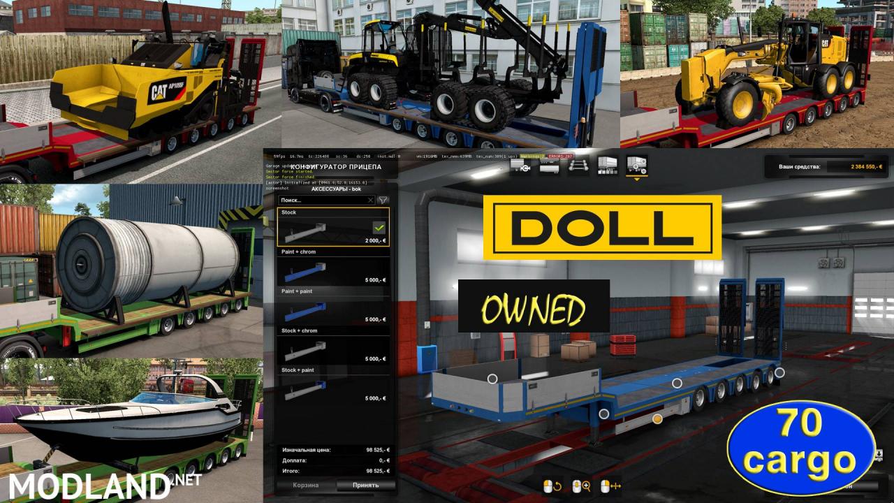 Ownable overweight trailer Doll Panther