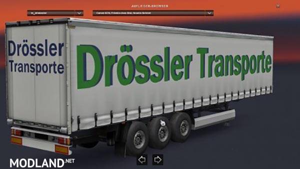 Drossler Transporte Trailer