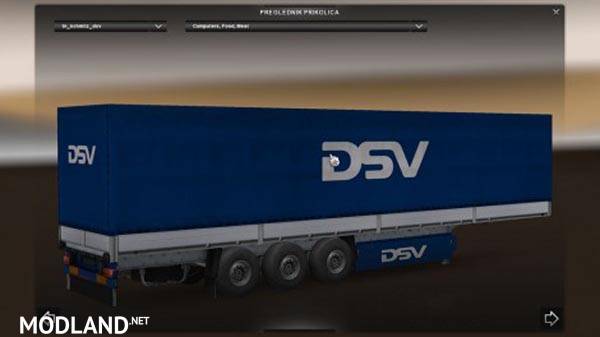 DSV Schmitz Trailer
