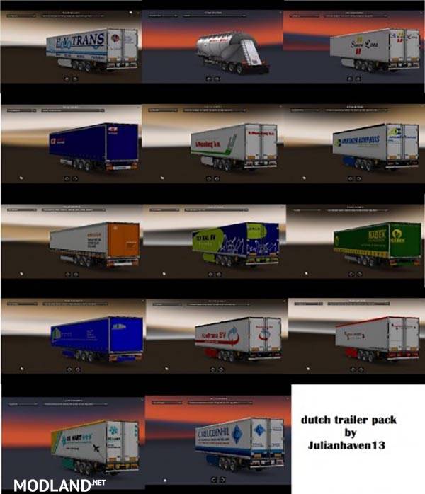 Dutch Trailers Pack