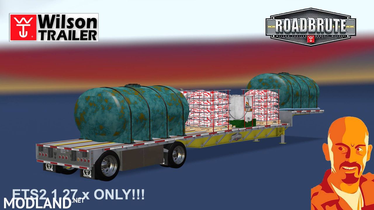 AMERICAN WILSON DROPDECK TRAILER 1.27.x