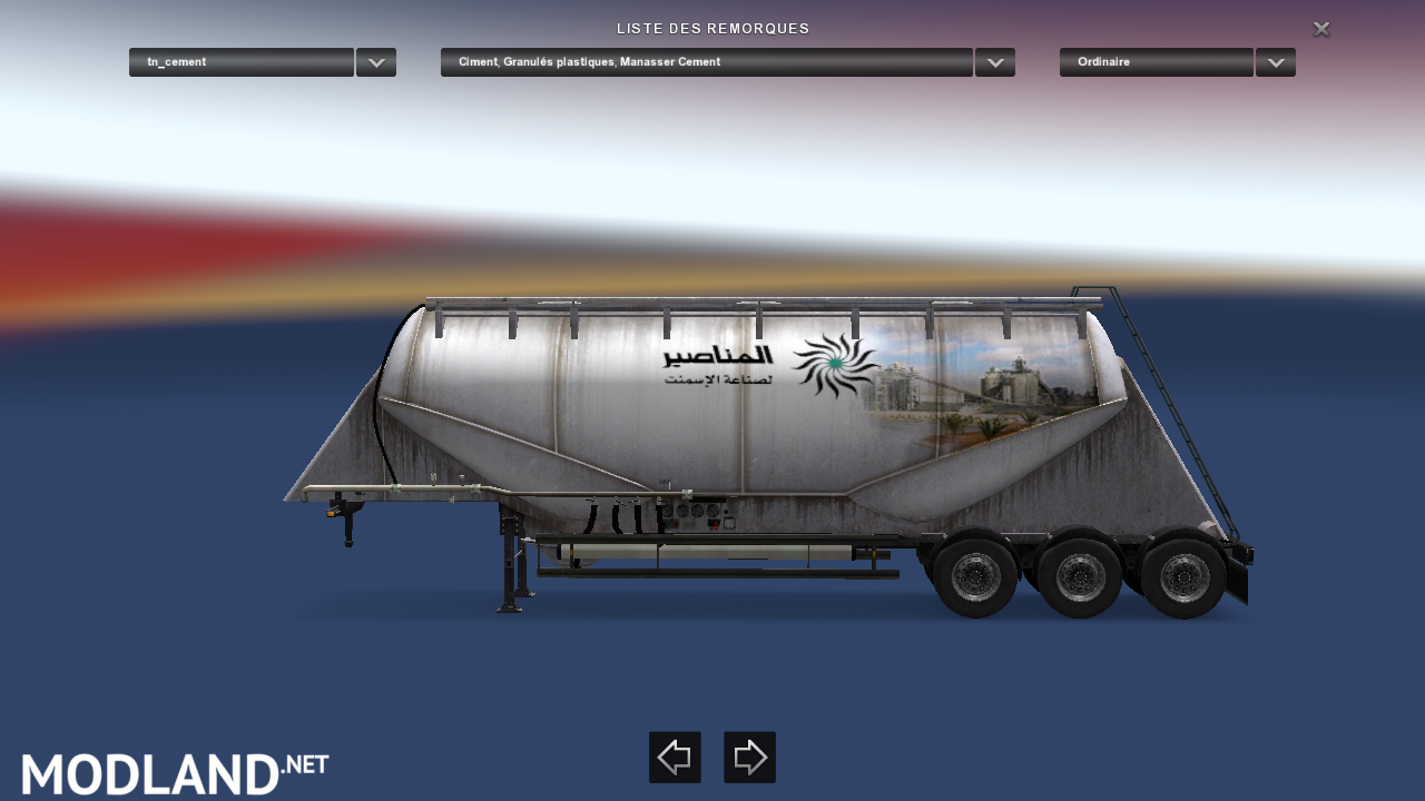 Trailer Manasser Cement