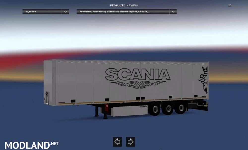 Scania trailer
