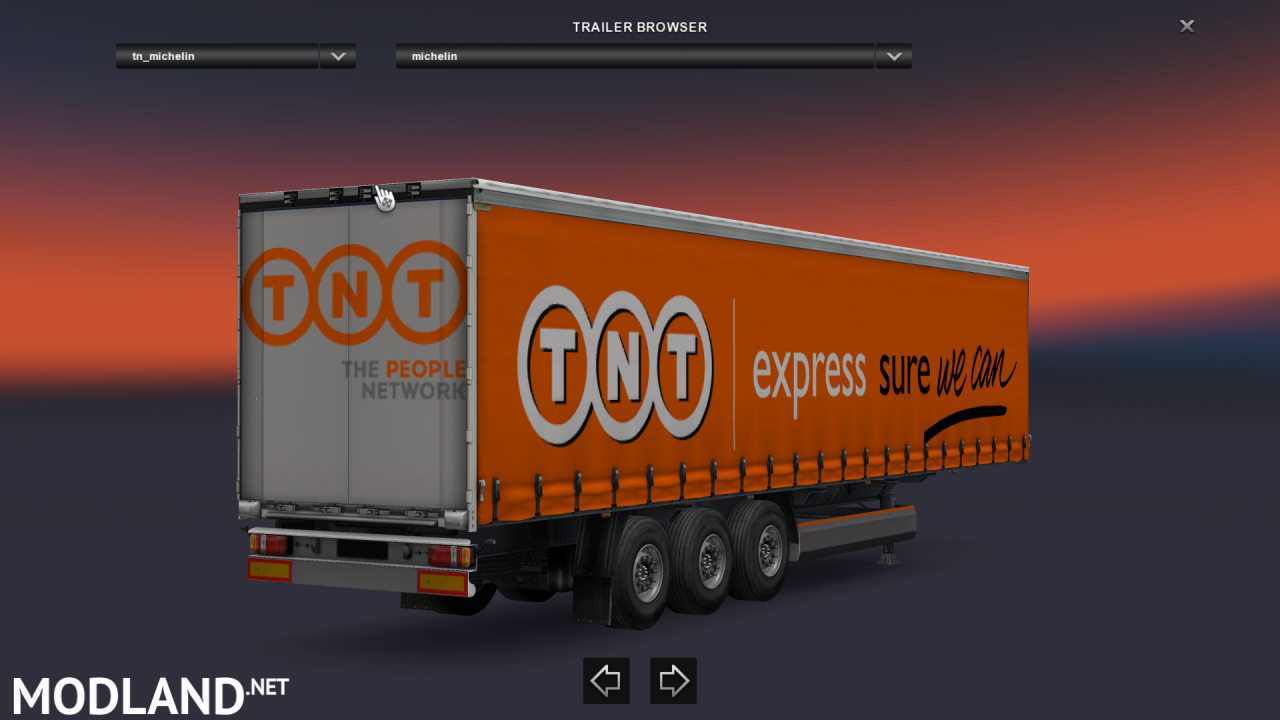 TNT trailer