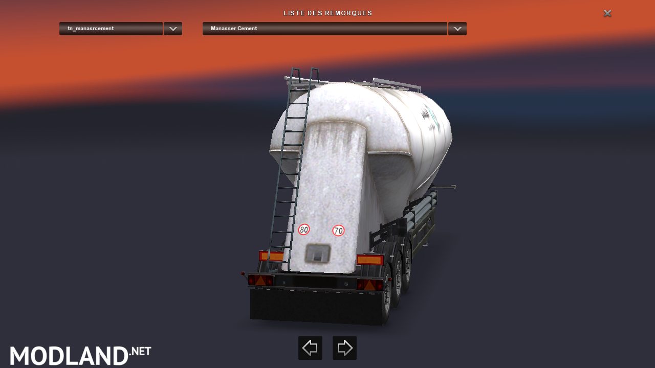 Trailer Manasser Cement v2 For ETS2 1.30.2.x