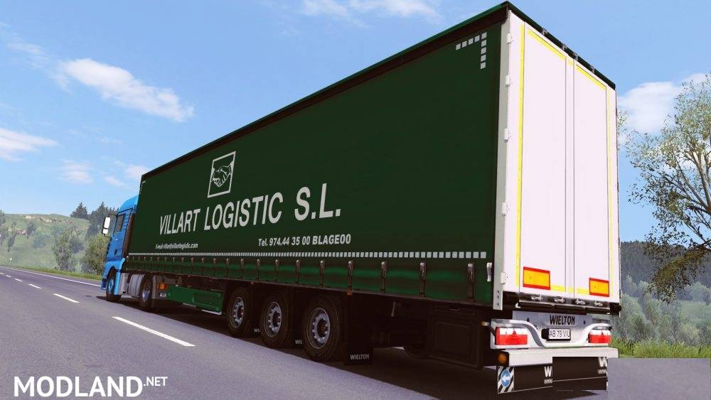 Trailer Villart Wielton NS3K