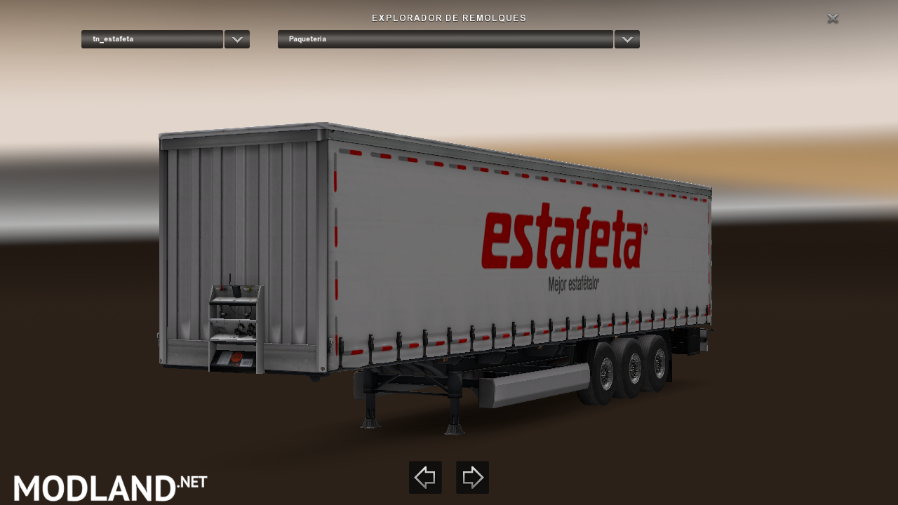 Standalone Estafeta Trailer