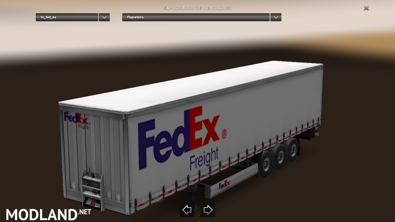 Standalone FedEx Trailer