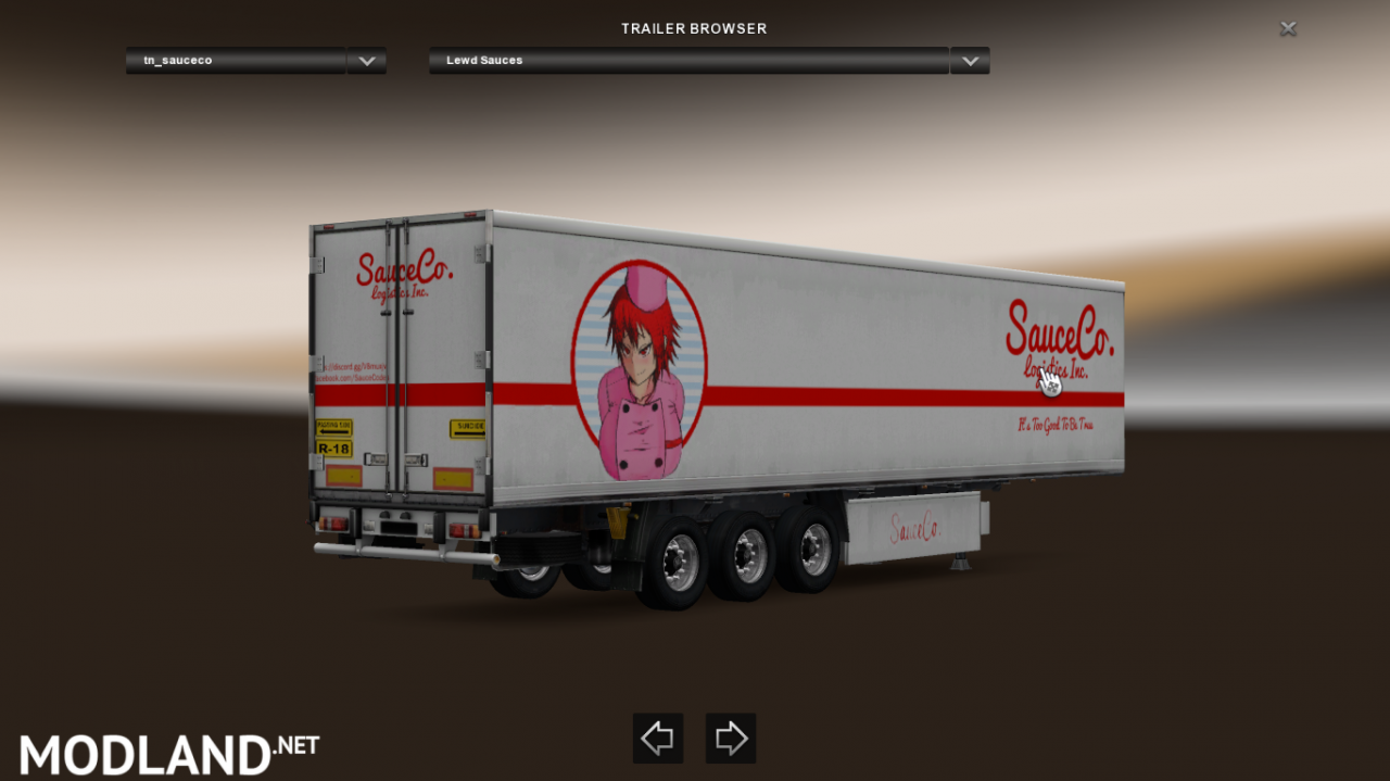 Sauce Co. standalone trailer
