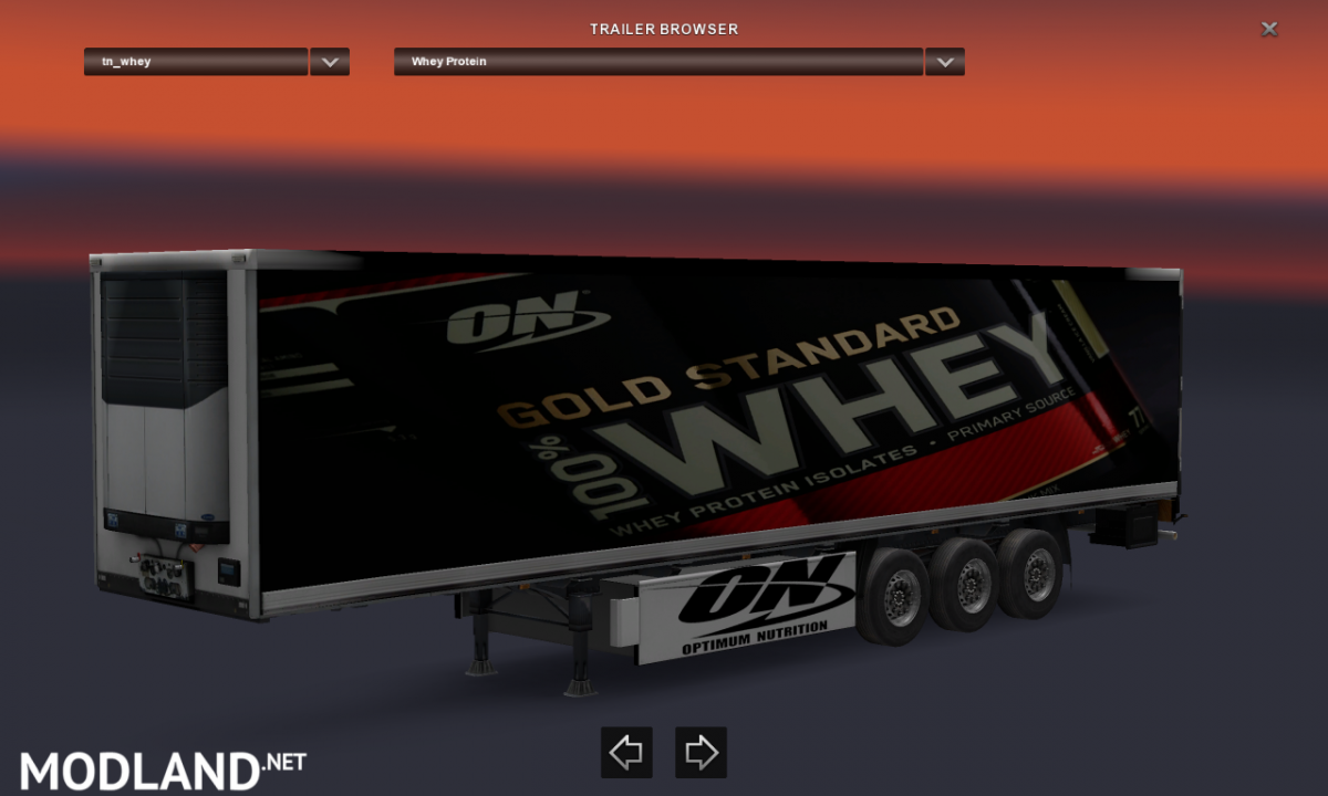 Whey Protein Trailer