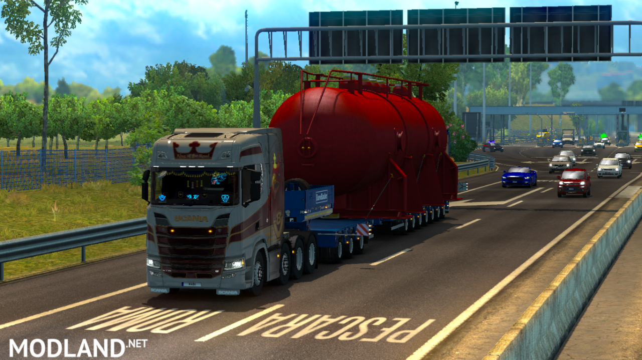 100 Ton for Special Transport - ETS 2