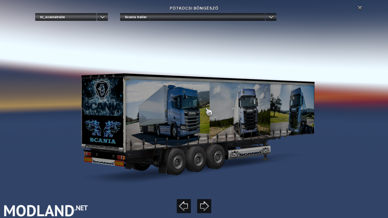 Scania trailer