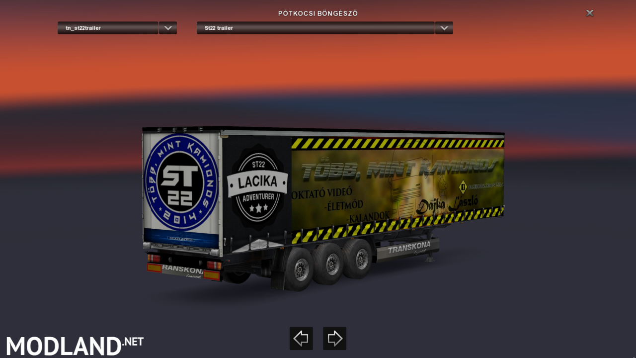 ST22 Lacika trailer