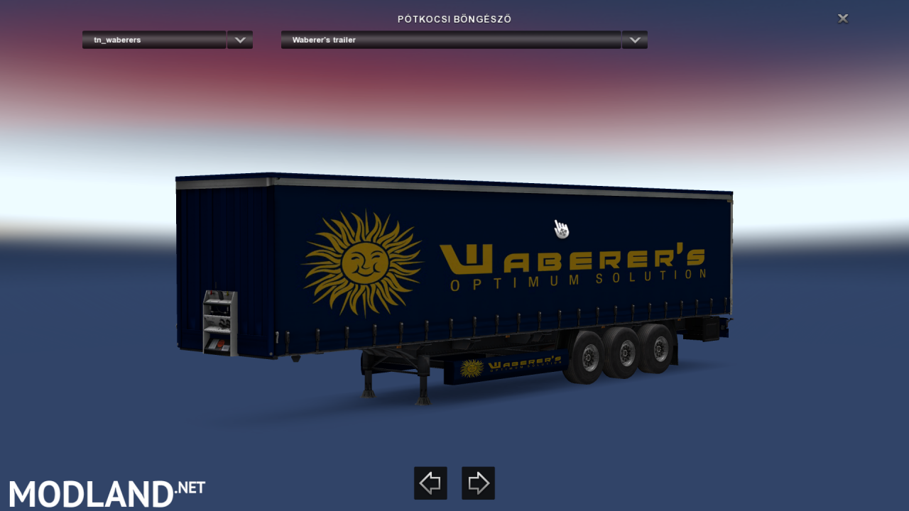 Waberer's trailer