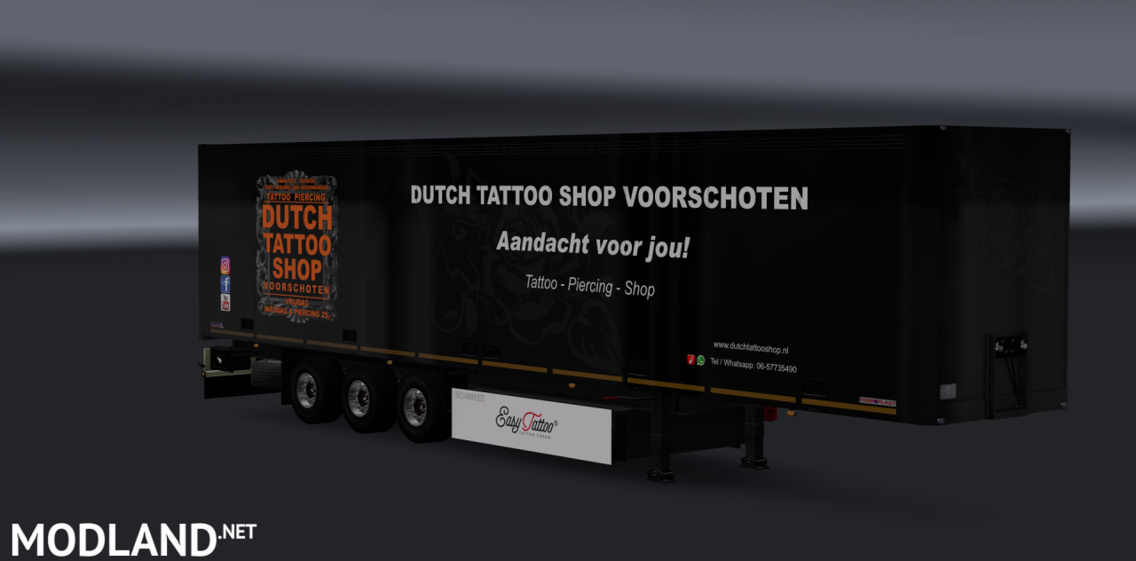 Dutch tattoo Shop (New logo) Trailer