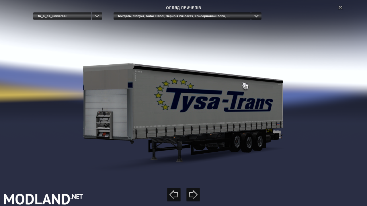 Mod TRAILER NEW TYSA-TRUNS