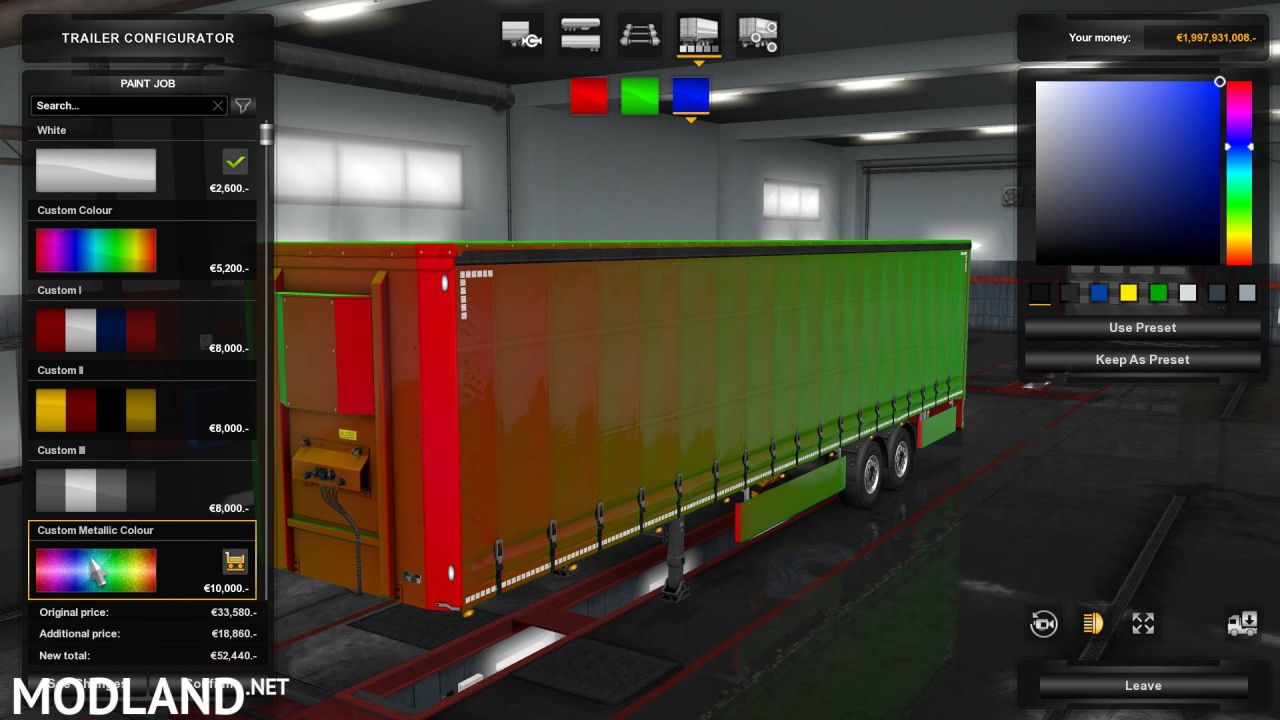 Custom Paints for Trailers - 1.32