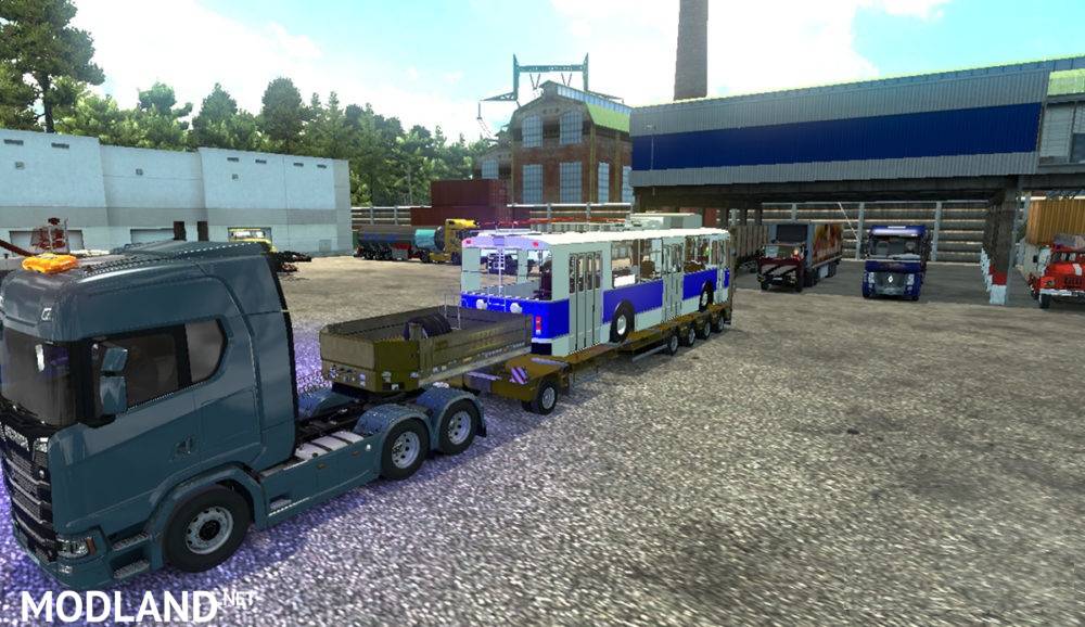Mod “Oversized cargo” V3.1 for  map “Russian_open_spaces” v 7.0 (1.32)