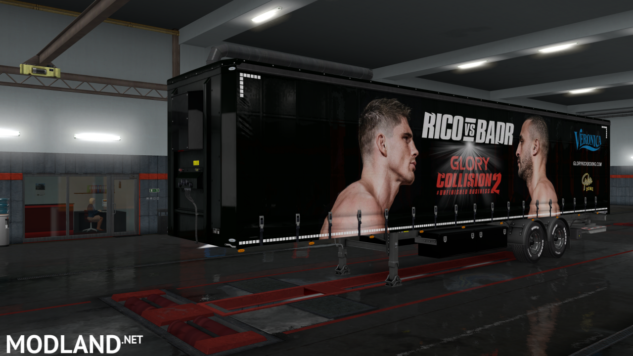 Glory Kickboxing Rico VS Badr