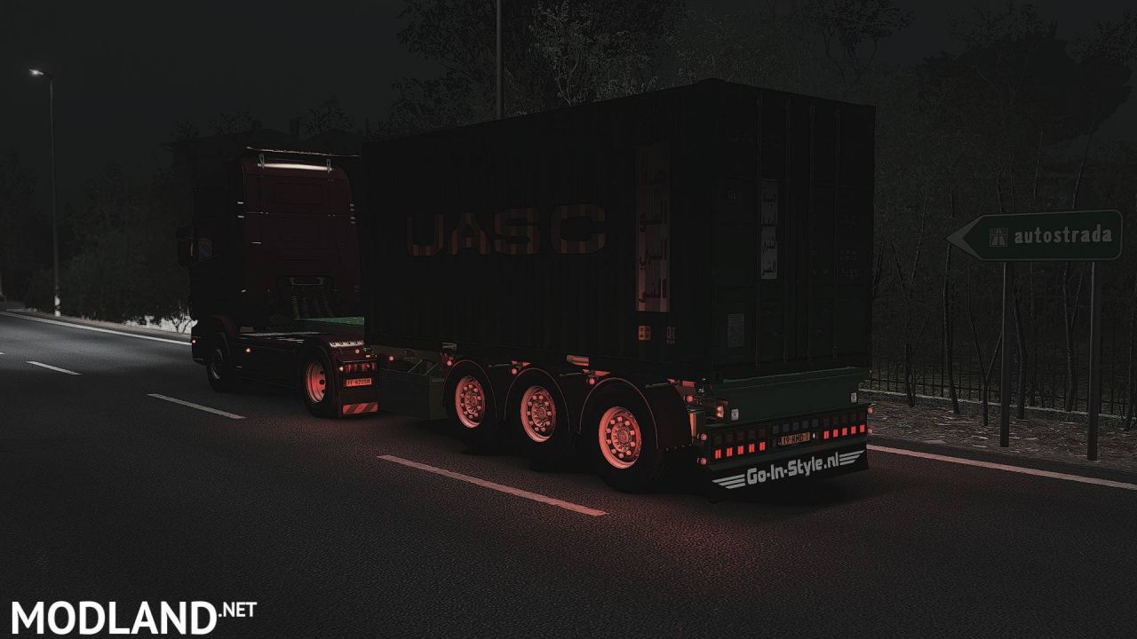 Container Trailer by Rhino3D
