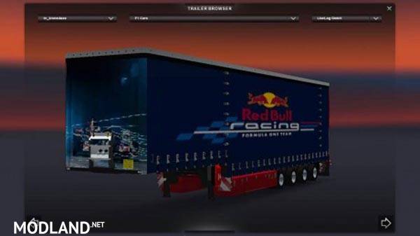 F1 trailer Pack