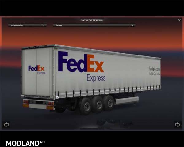 FedEx Express trailer