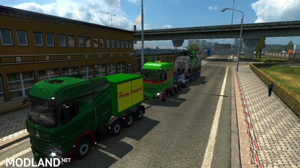 Heavy Haulage Convoy Mod for SCS 8x4s
