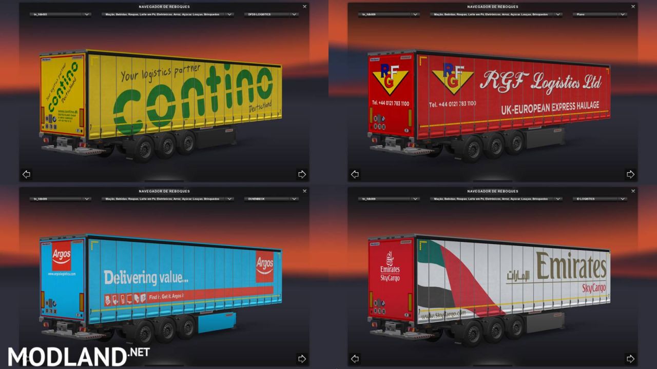  Trailer Container Fruehauf  v 1.0 - ETS2 1.21.1