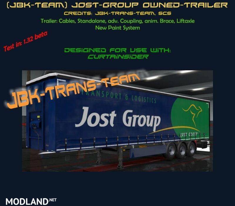 JBK JOST GROUP OWNED TRAILER