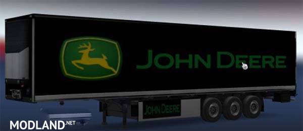 John Deere Trailer Skin