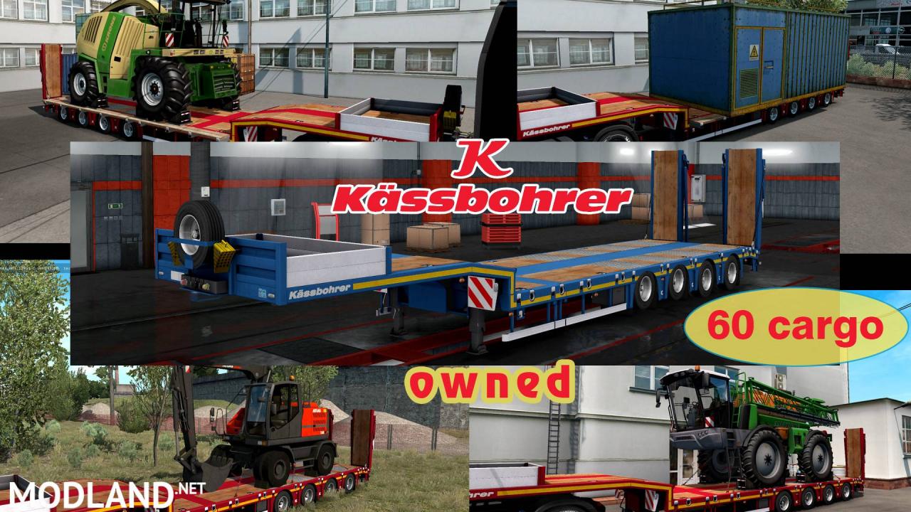 Ownable overweight trailer Kassbohrer LB4E