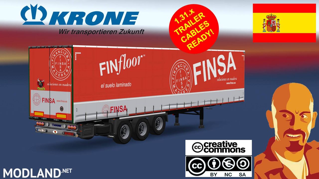 KRONE PROFILINER SPANISH AGENCIES TRAILER 1.31.x