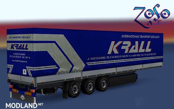 Krall Int. Transport Schmitz Trailer