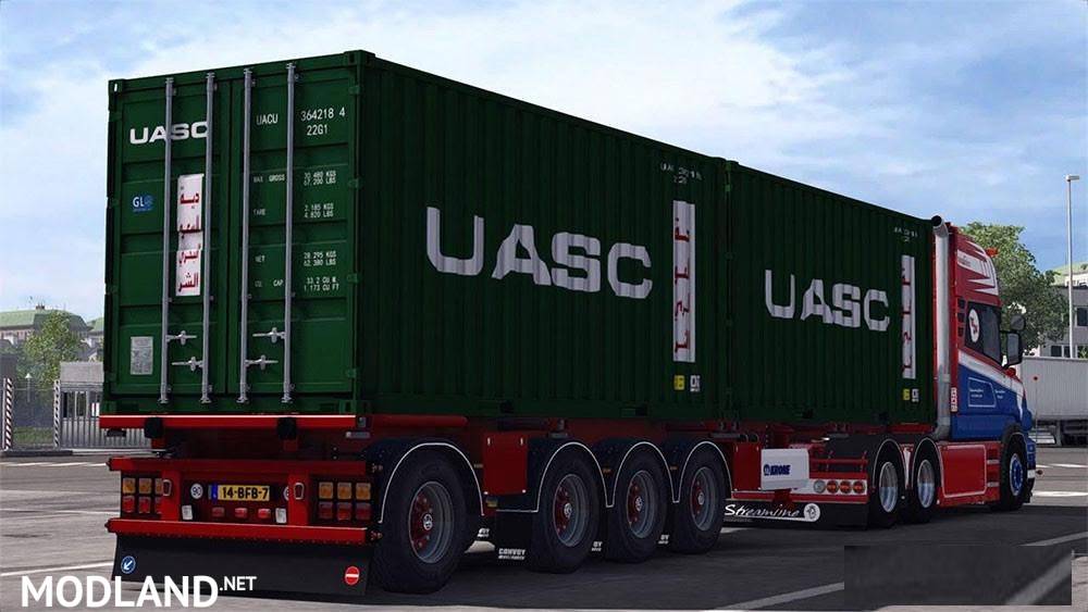 Krone Container 4axe