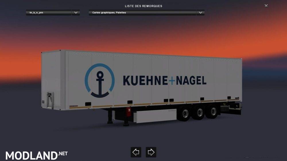 Kühne + Nagel Schmitz Trailer