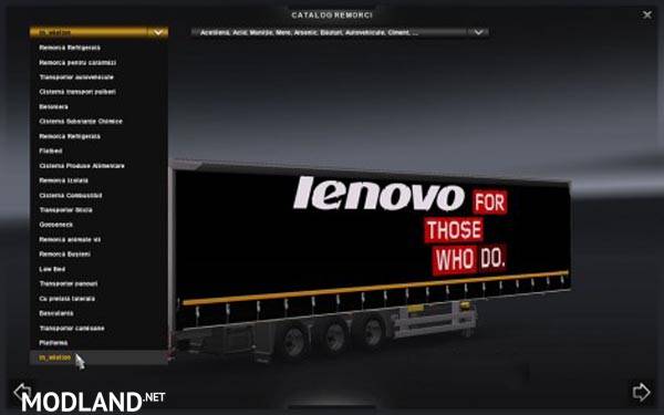 Lenovo Trailer Mega chassis