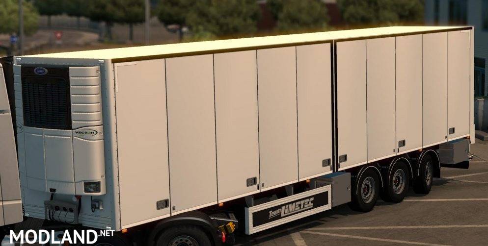 Limetec Trailer with steering axes 1.27