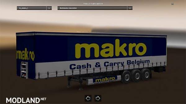 Makro trailer skin