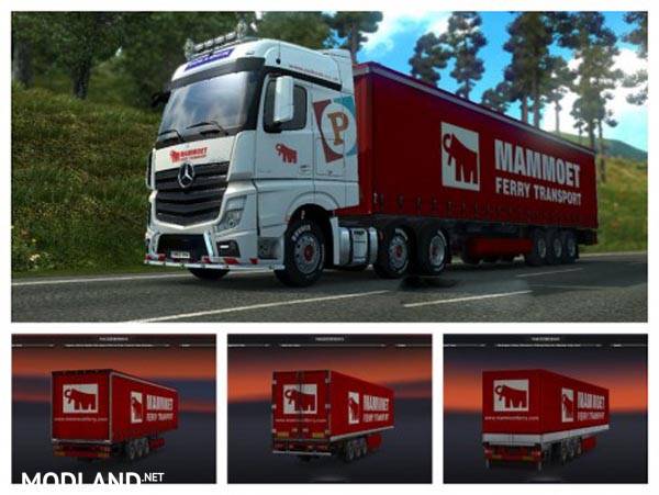 Mammoet Trailer