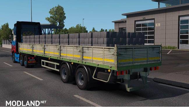 MAZ flatbed trailer in ownership 1.35.x